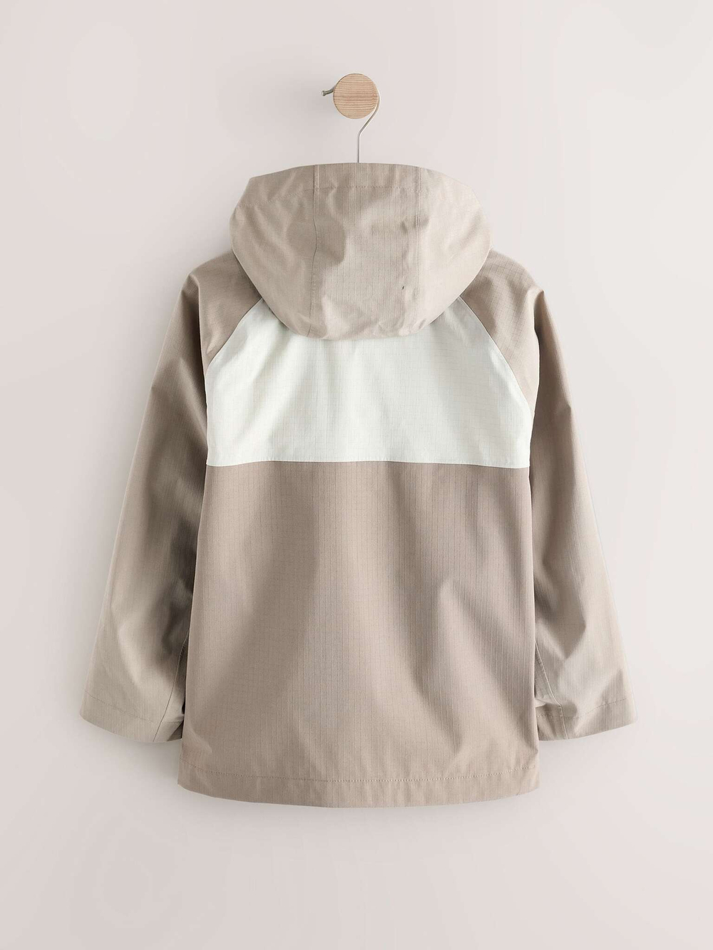 Куртка непромокаемая с капюшоном для мальчика Next E82-311, Бежевый
