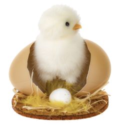 GAEM Фигурка декоративная "Цыпленок" (блок 6шт), L9 W8 H9 см, 3в.