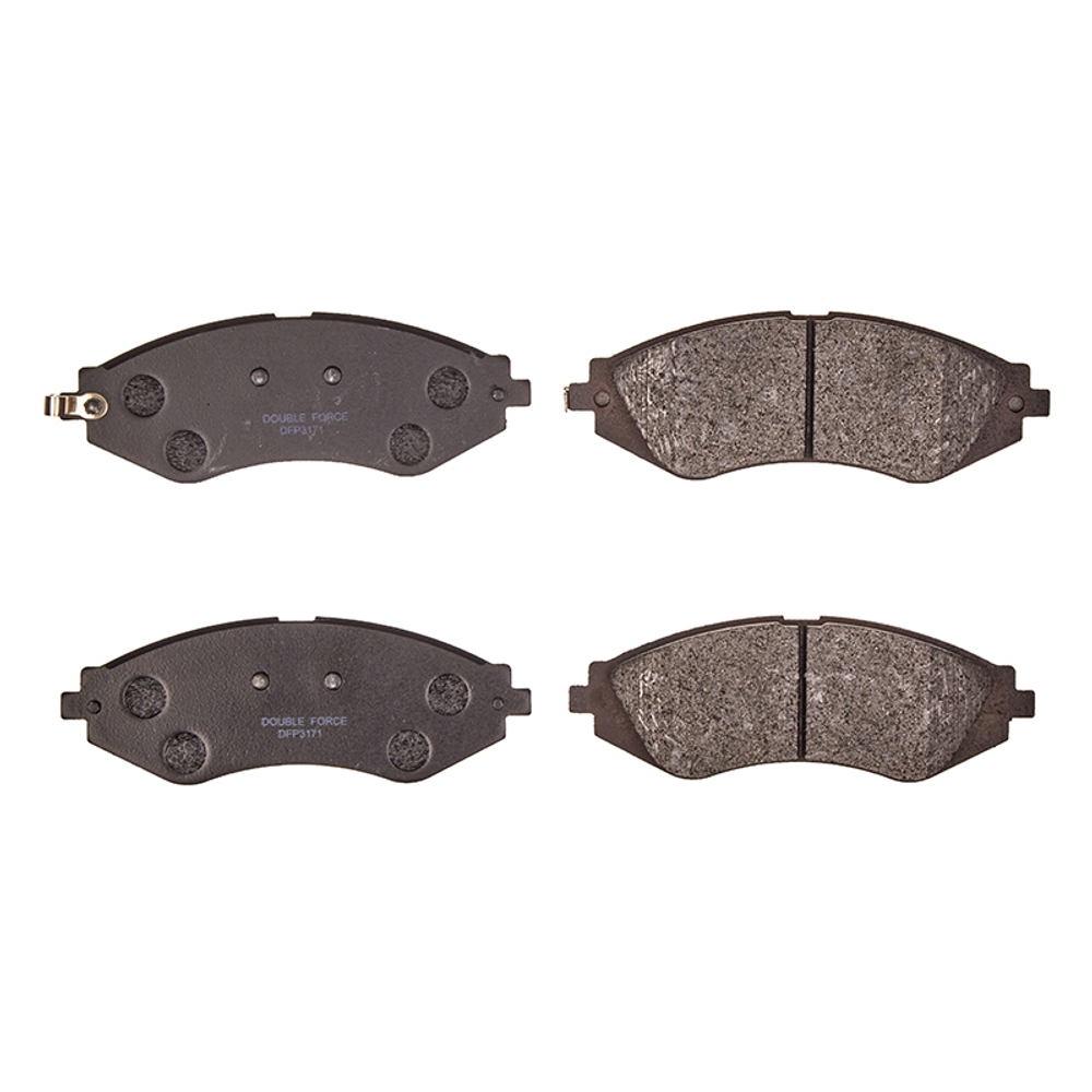 Колодки тормозные дисковые Double Force Заменён на арт. DFP3216 DFP3171