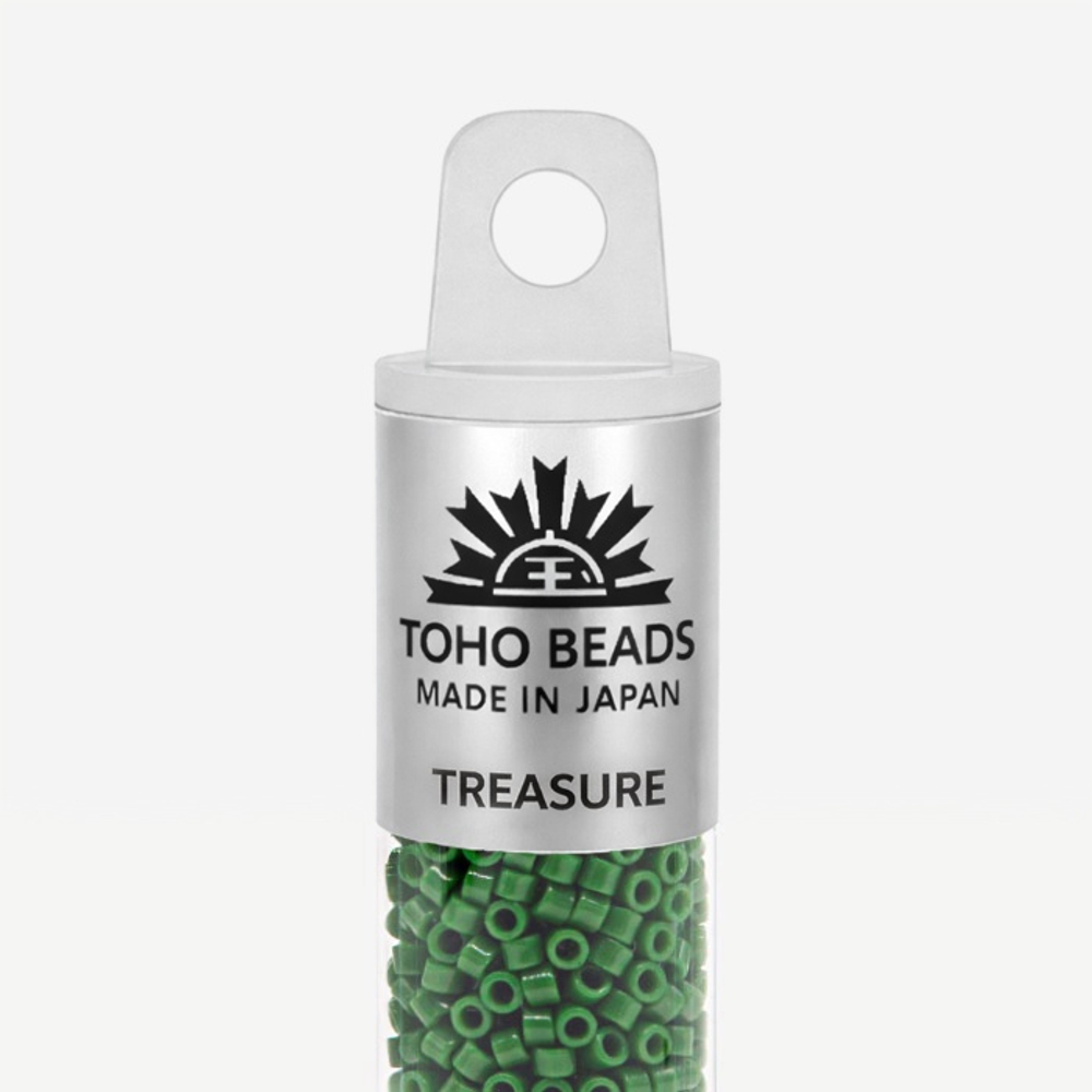 Японский бисер TOHO Treasure (№47H), непрозрачный глянцевый