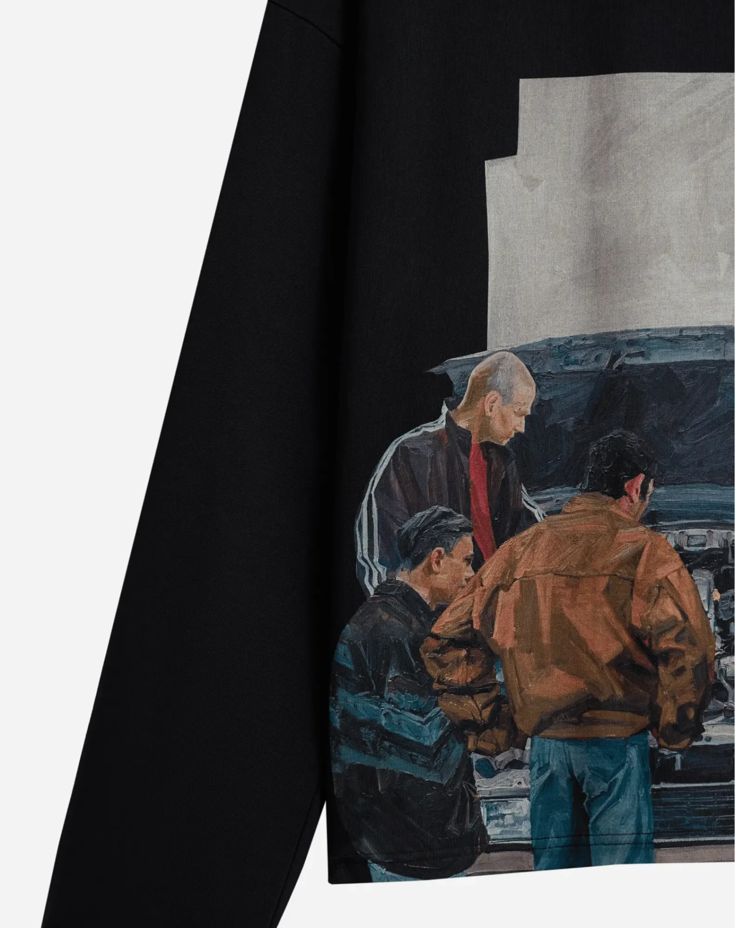 Лонгслив «Серебряный Марк»