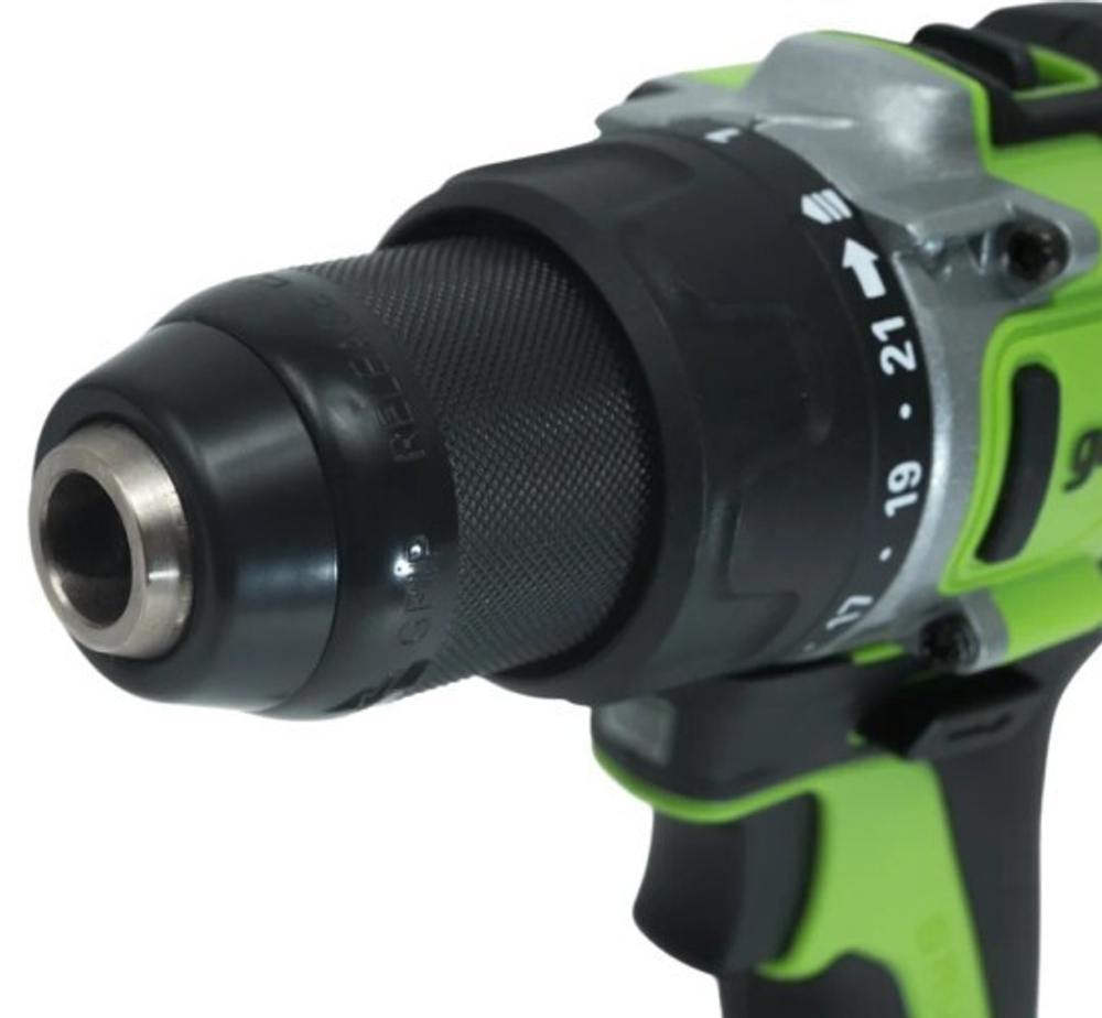 Дрель-шуруповерт аккумуляторная GREENWORKS GD24DD90 24V, АКБ 4Ач и ЗУ 3707507CUB