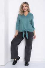 Блуза Монокини (светло-зеленое) Б12359-18 LT Collection