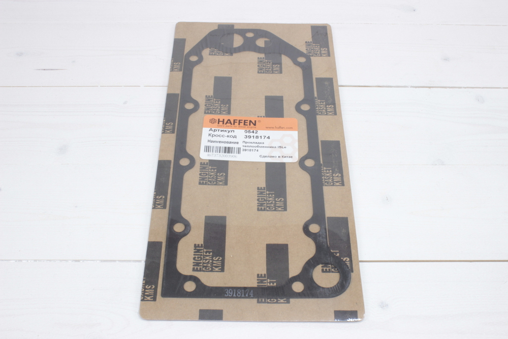 Прокладка теплообменника Cummins ISLe 0542 /3906297,3908332,3914307/