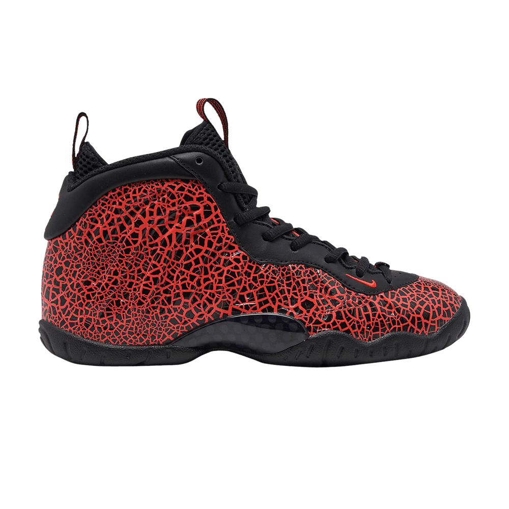 Кроссовки Nike Foamposite One Cracked Lava Pu (Женская размерная сетка)