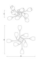 Люстра Freya FR5240CL-08B
