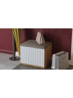 Прихожая с вешалкой Дуб Крафт золотой 145х43х226