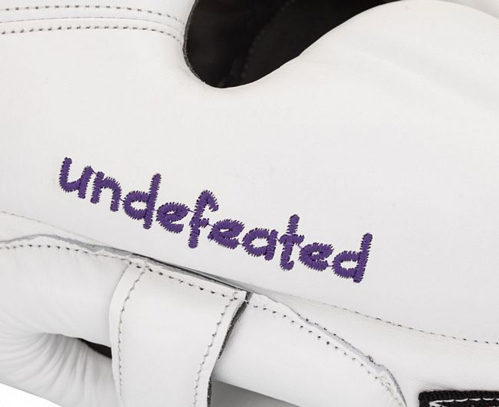 Шлем боксерский Clinch Undefeated белый C162