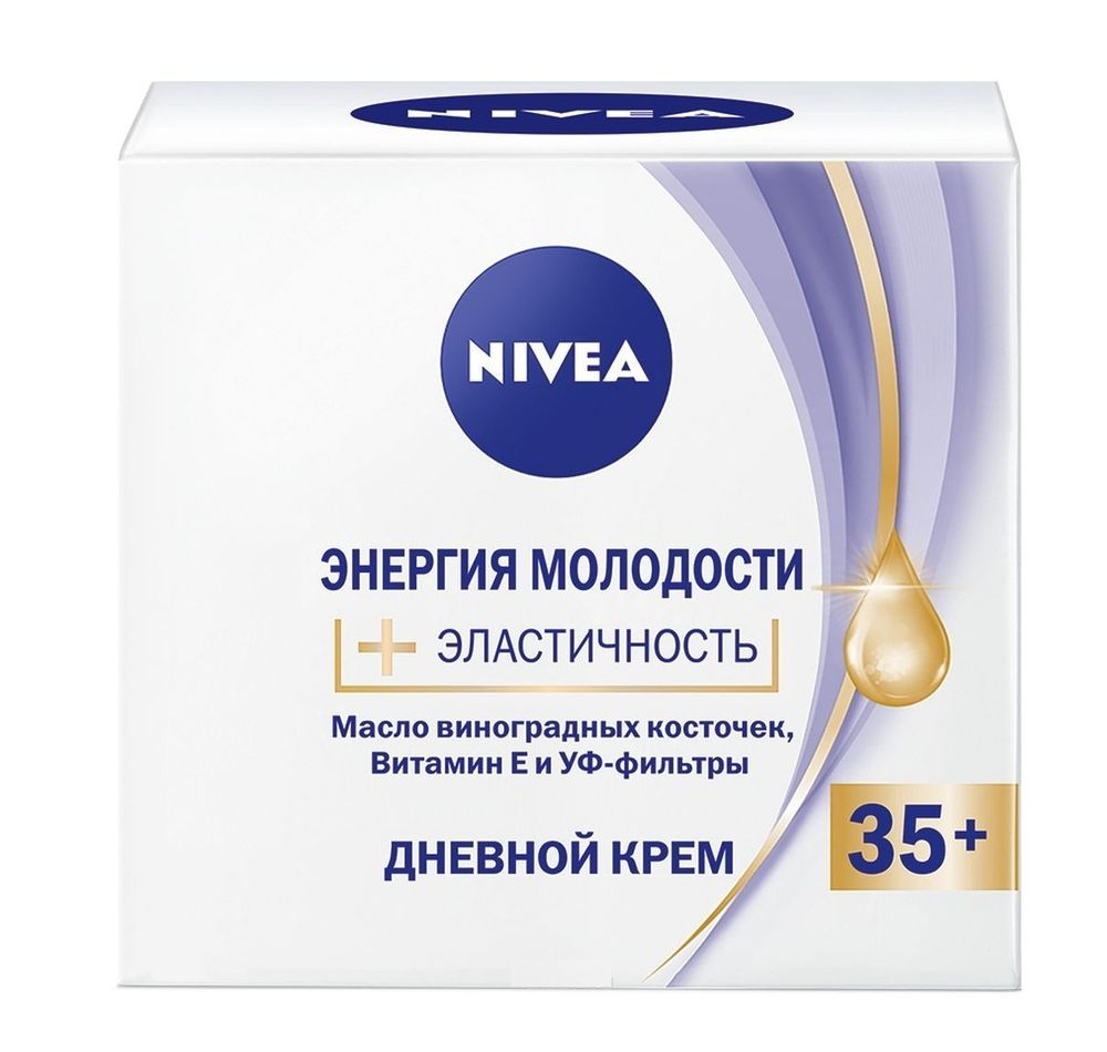 Nivea Крем для лица Энергия молодости 35+, дневной, 50 мл