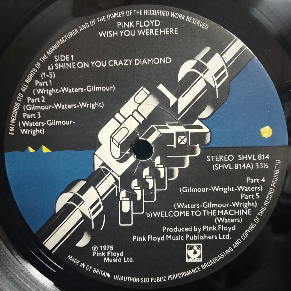 Pink Floyd / Wish You Were Here (LP)