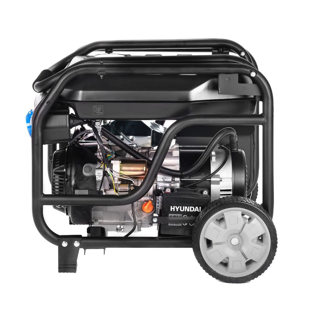 Бензиновый генератор Hyundai HHY 7050FE - [5 кВт / 220V] эл. старт