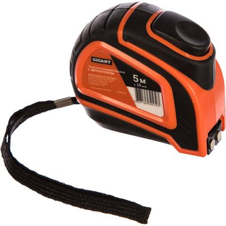 Измерительная рулетка с автостопом Gigant 5м х 19мм GWM61128