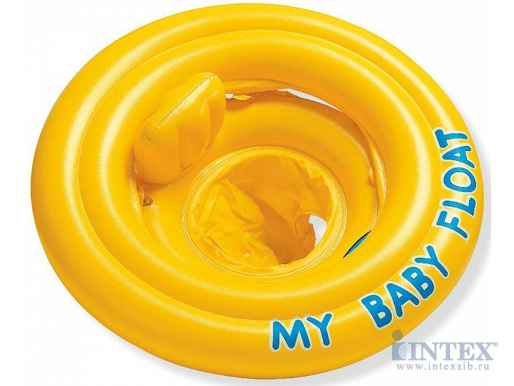 Круг для плавания с сиденьем от 6 мес. до 1 года