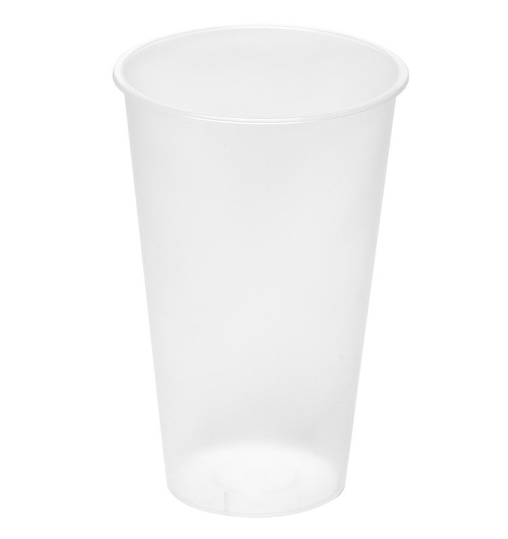 Стакан Bubble Cup, 500 мл, диаметр 90 мм, полипропилен, прозрачный, матовый