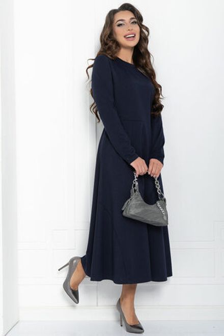 Платье Волшебная скрипка (темно-синее) П11623 LT Collection