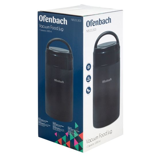 Термос для еды 1000 мл. из нержавеющей стали Ofenbach NB 101303