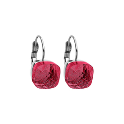 Серьги Qudo Firenze fuchsia 304177 R/S  цвет розовый