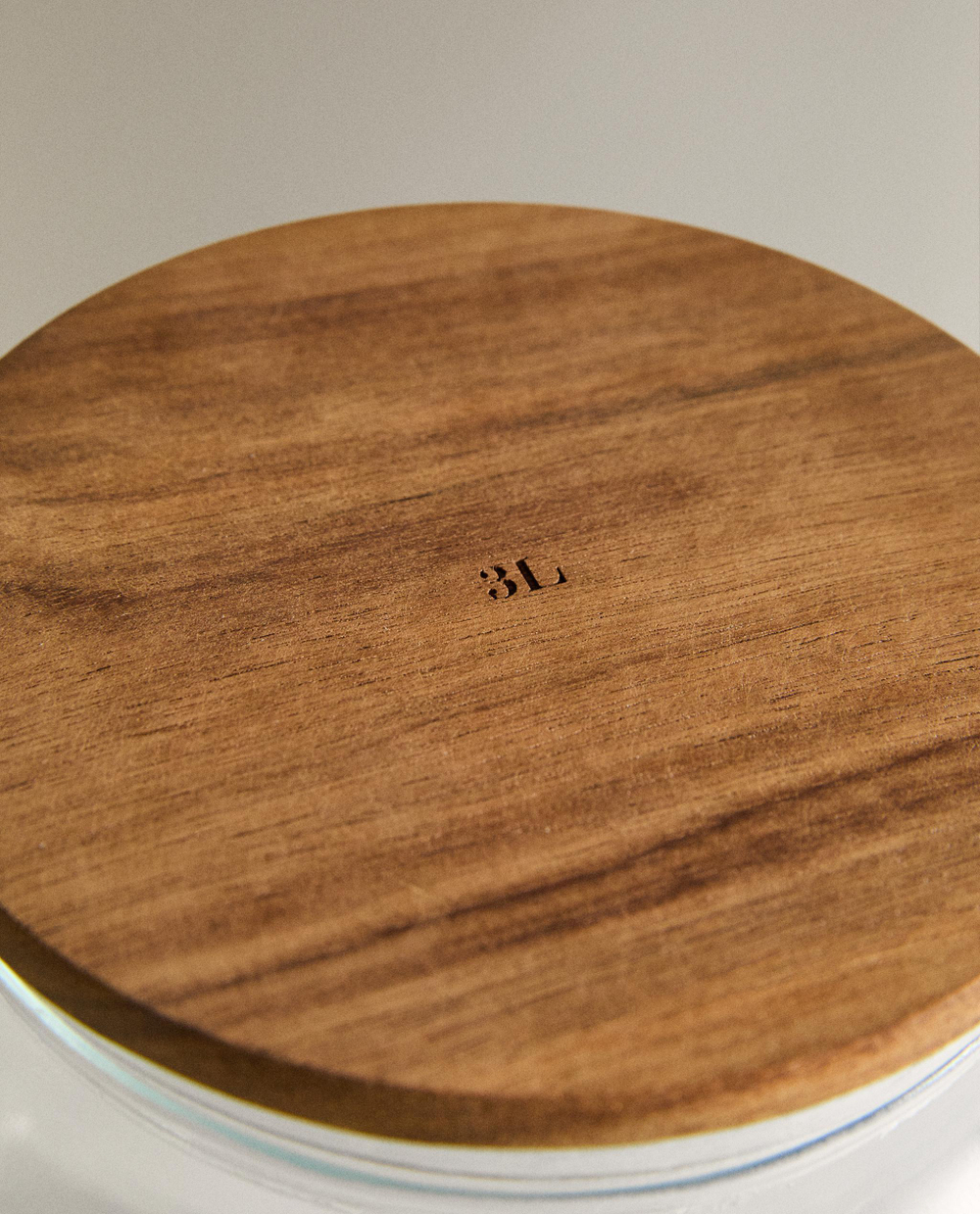 Zara Home пищевой контейнер из стекла, цвет прозрачный, 15.5 см