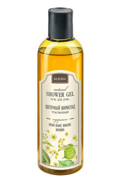 Гель для душа Цветочный мармелад (чувственный), Kleona