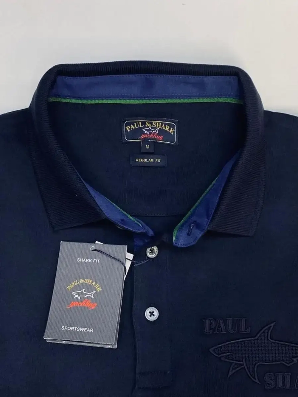 Футболка поло с длинным рукавом