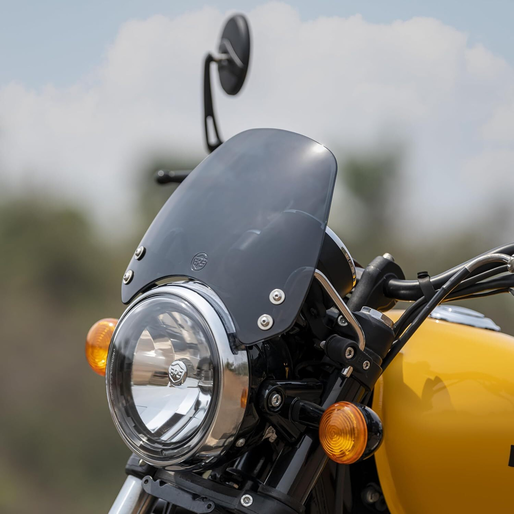 Ветровое стекло Royal Enfield, тонированное Flyscreen – Meteor 350, арт. KXA00063