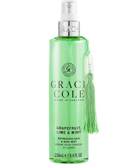 Грейпфрут, лайм и мята спрей для тела, Grace Cole