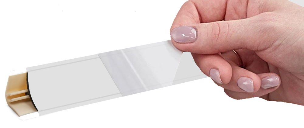 КА-01005417 Плинтус LB 15 (11) 600 Белый 3м (реком. заглушки 600) КДМ