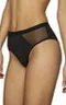 748/2-B LARA BLACK Трусы бразильяно