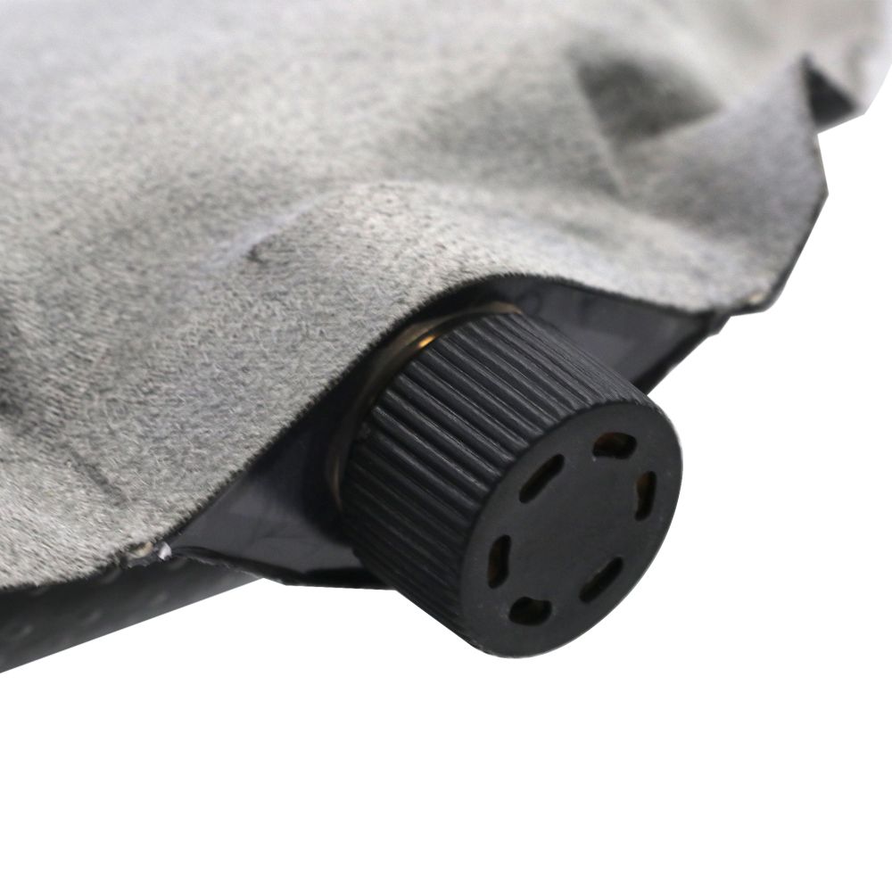 Коврик самонадувающийся СЛЕДОПЫТ, двухместный, 187x130x5 cм, премиум, серый/6/