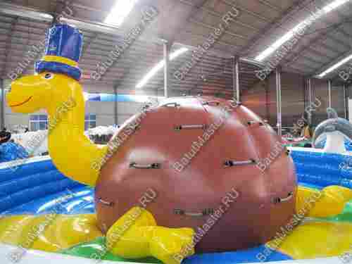 Надувной скалодром "В гостях у черепахи" 5*5*4 м
