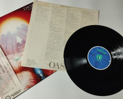 Винтажная виниловая пластинка LP Kitaro Oasis (Japan 1979) (Obi)