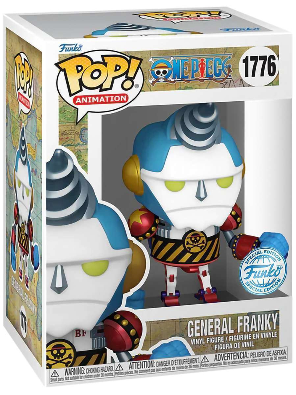 Фигурка Funko POP! Animation One Piece General Franky (Exc) (1776) 82823