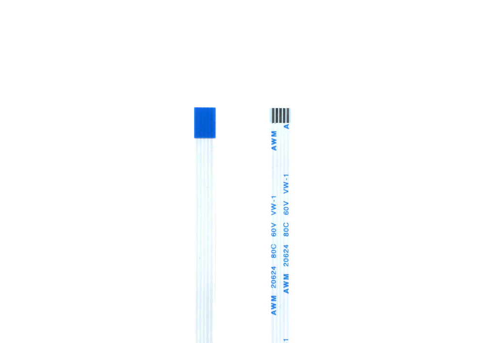 Шлейф 5 pin, 10 см, шаг 1 мм FFC, обратный Б