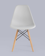 Стул Eames Style DSW светло-серый x4 (разборный каркас)