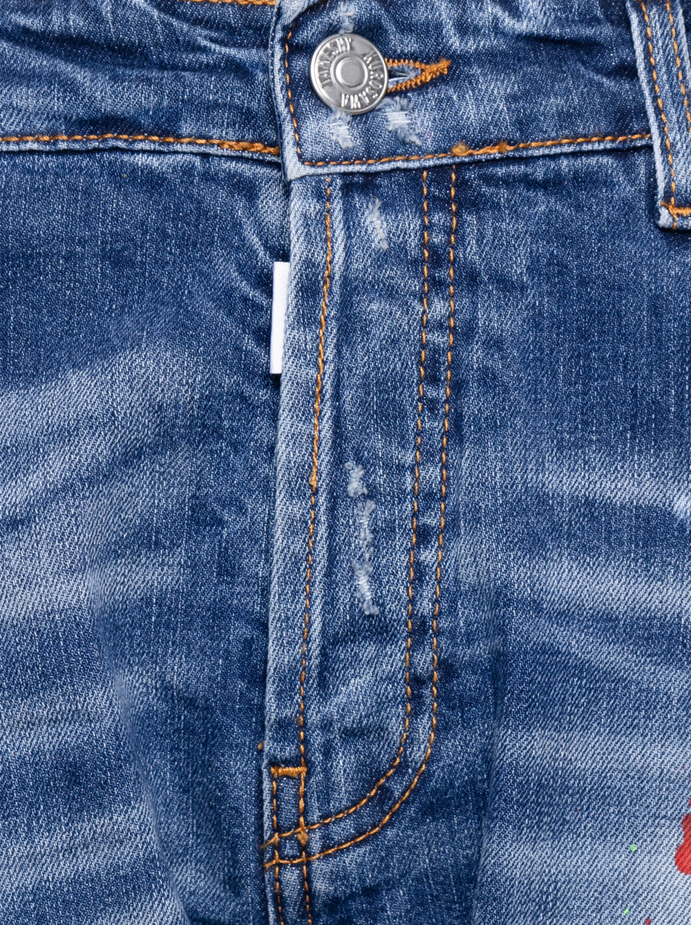 T KUROSAWA  джинсы - синий