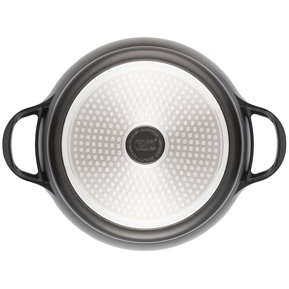 Кастрюля-сотейник из литого алюминия Gipfel Azul Black 51920 28 см/4,8 л