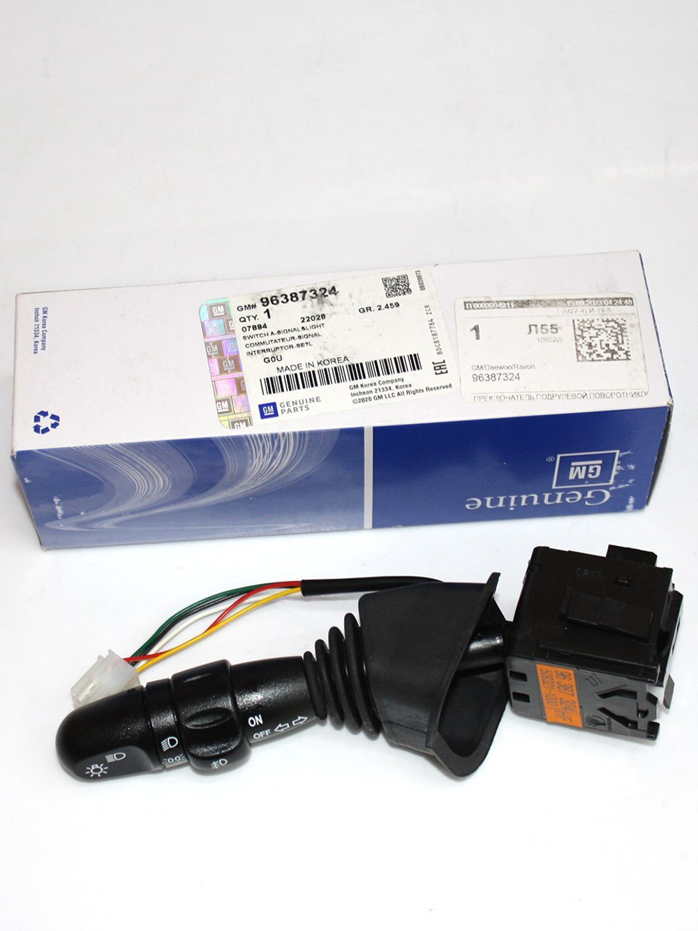 Переключатель подрулевой 96387324 для Chevrolet Lacetti