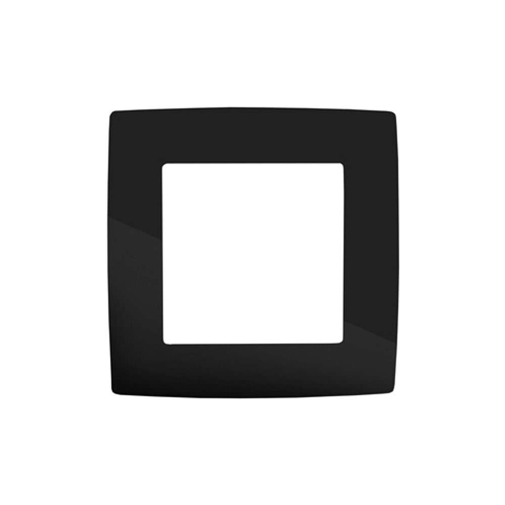 12-5001-06 ЭРА Рамка на 1 пост, Эра12, чёрный