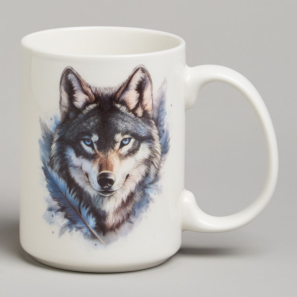 КРУЖКА LEFARD "ВОЛК" 500МЛ 13,8*8,7*11,7СМ