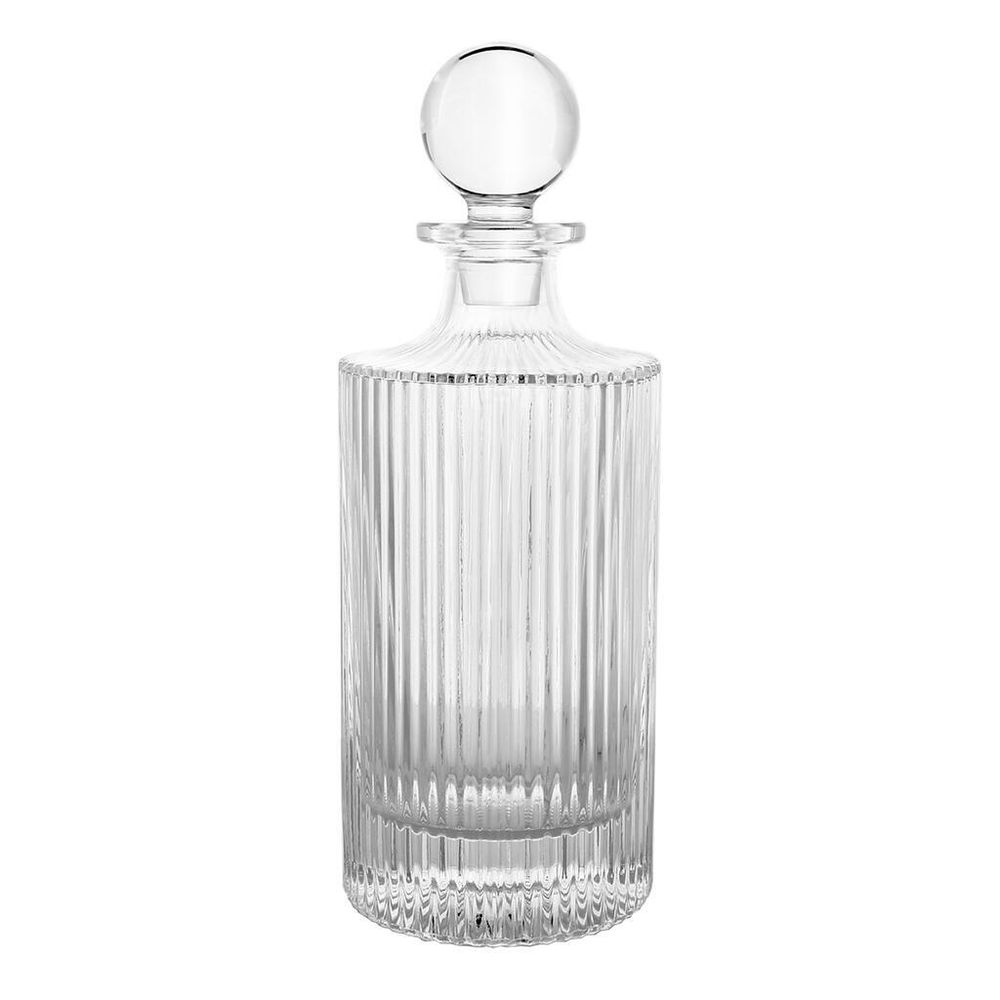 Графин 0,8 л штоф с крышкой   h26,5 см d 9,7 см стекло P.L. - BarWare [1]