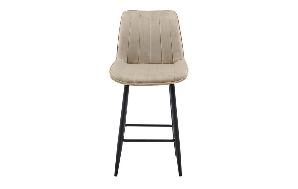 Стул полубарный CG1953B бежевый UF910-01