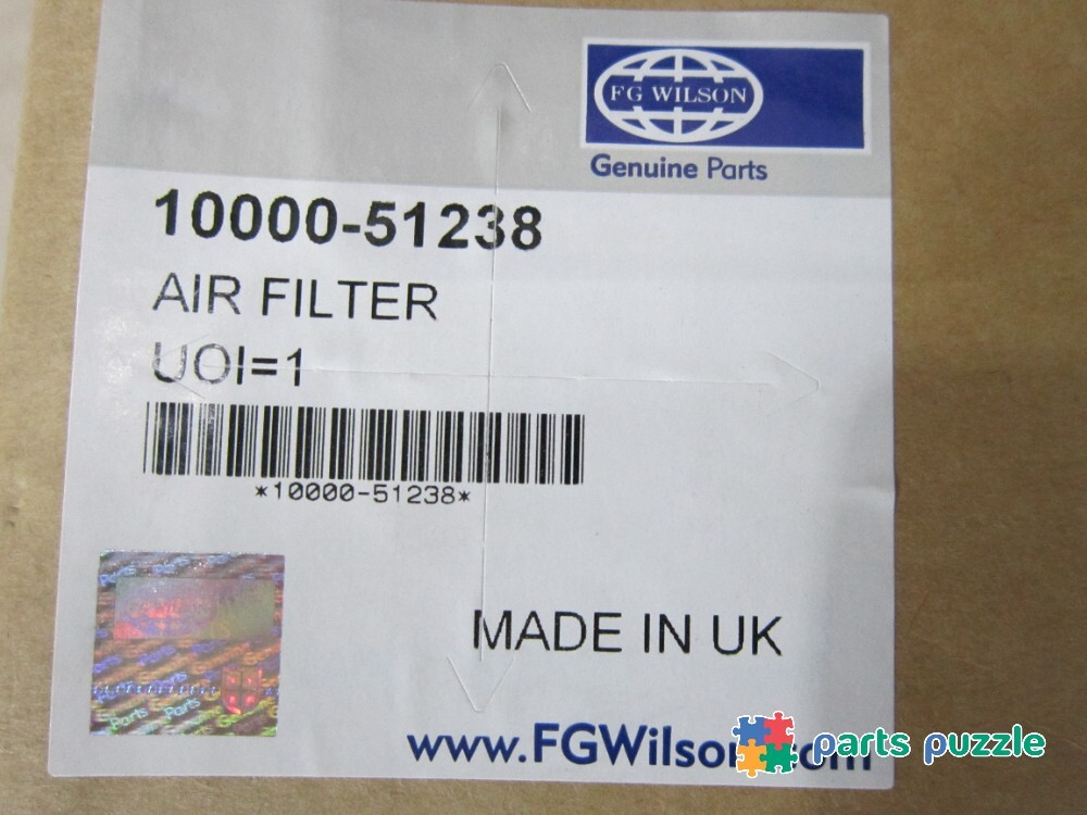 Фильтр воздушный, элемент, L- 35 см / AIR FILTER ELEMENT АРТ: 10000-51238