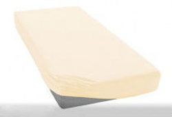 Простыня трикотажная 120-130x200 Elegante 8000 ваниль