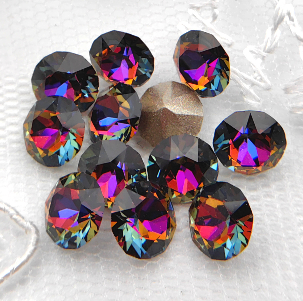 Swarovski 1088 XIRIUS Chaton, Crystal Volcano F
