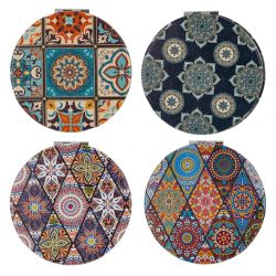 GAEM Зеркало карманное (блок 12шт), L7 W7 H1 см, 4в.