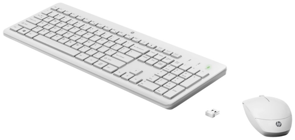 Клавиатура HP 230 3L1F0AA белый