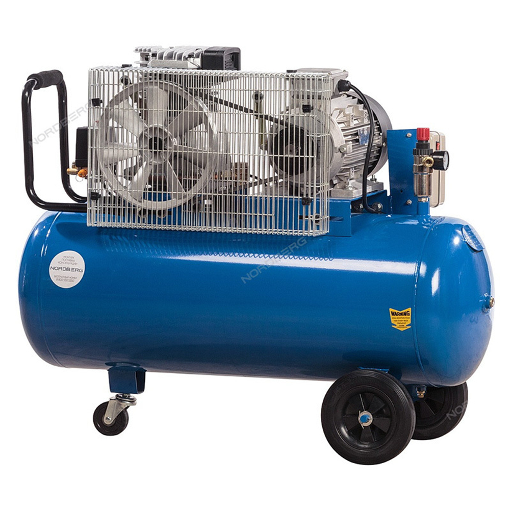 NORDBERG ECO (NCE100/520) Компрессор поршневой с ременным приводом, объем 100 л