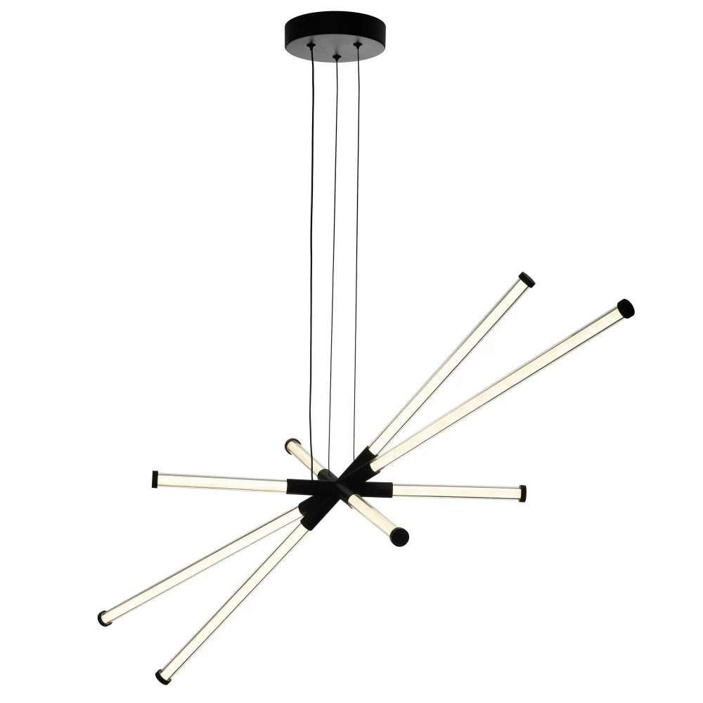 Citilux LUCIA CL217181 Люстра светодиодная подвесная Чёрная