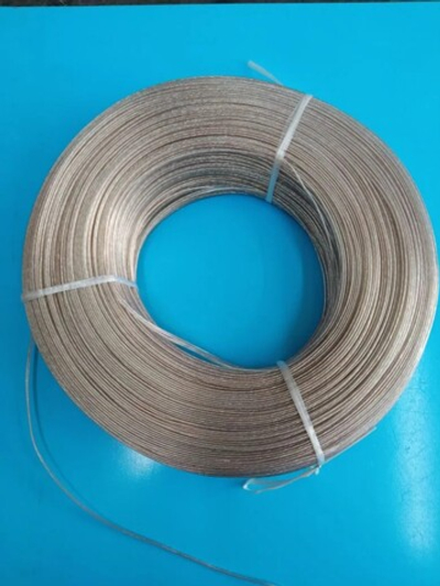 Кабель 2х0,2мм прозрачный для пайки