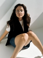 Жилет бархатный 40-52 размер